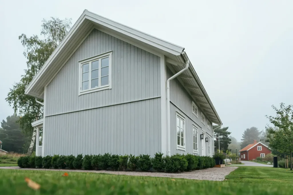 renovering av takkupor och vindskivor p villa i lsten